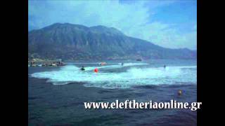 JET SKI: Ωραίο θέαμα στην Καλαμάτα